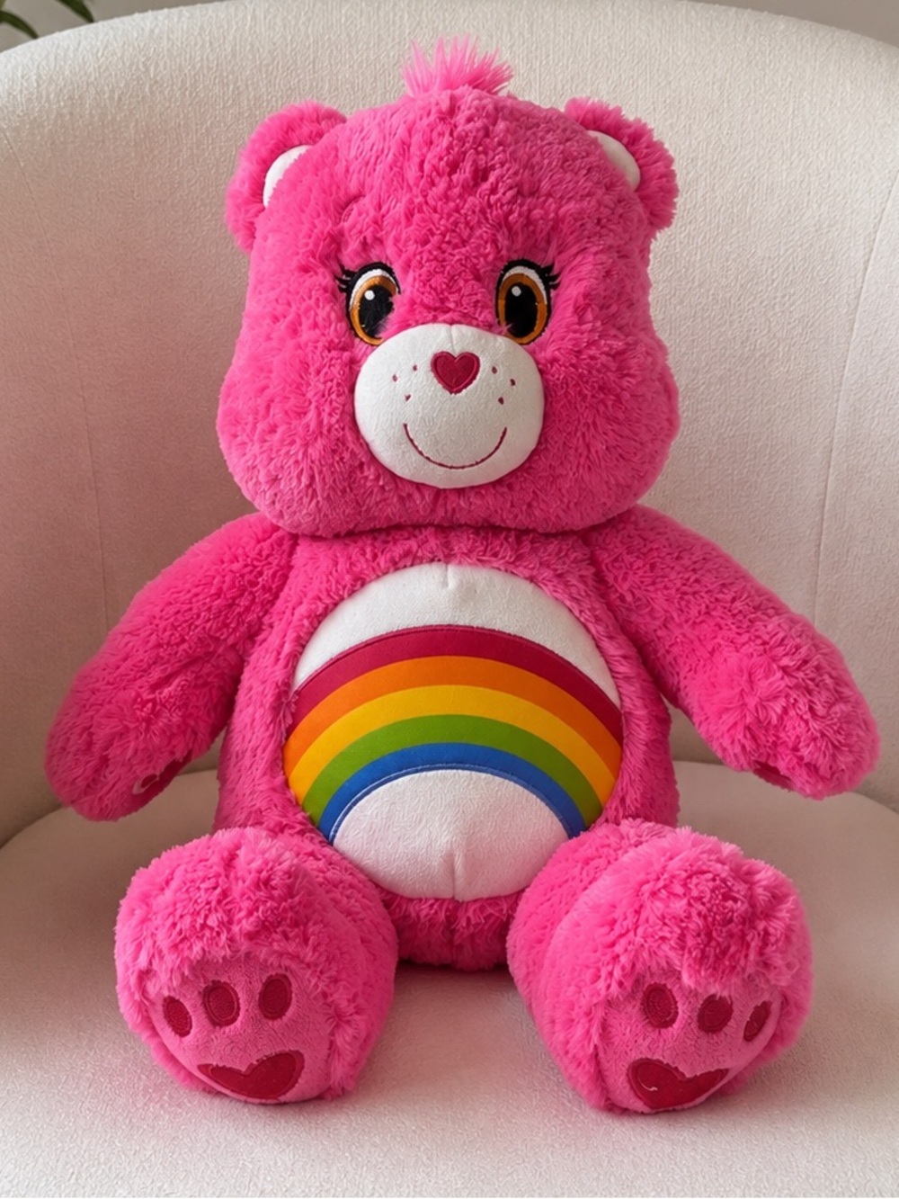 Build a bear 2016 Care Bears cheer bear excellent used condition
